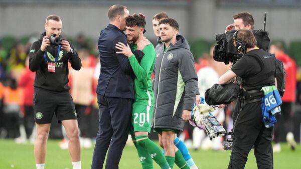 Troy Parrott: I love working with John O'Shea