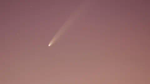 Reuters Comet going across the sky